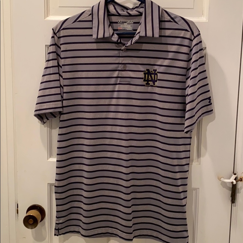 Notre Dame Under Armour Polo